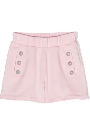Balmain Elasticated cotton shorts