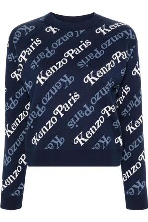 Kenzo Verdy logo-intarsia jumper