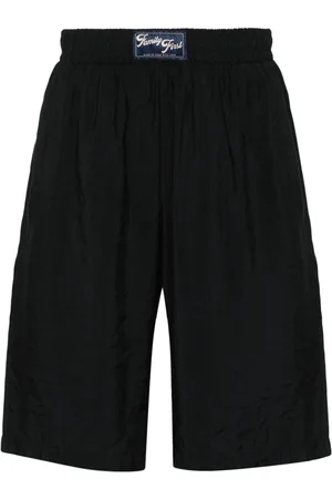 Family First Appliqué-logo shorts