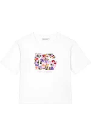 Dolce & Gabbana Flower Power-print cotton T-shirt