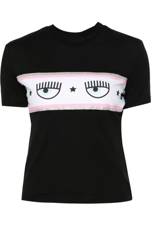 Chiara Ferragni Eyelike-motif cotton T-shirt