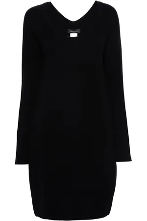 Fabiana Filippi Long-sleeve knitted dress