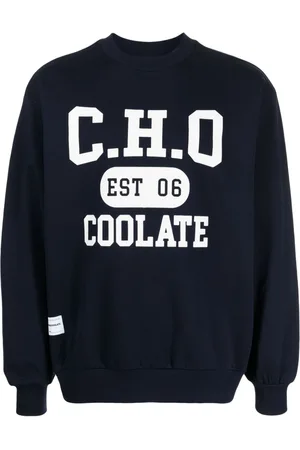 Chocoolate Logo-print cotton sweatshirt