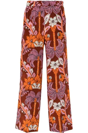P.A.R.O.S.H. Stelo floral-print trousers