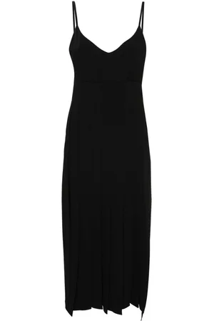 P.A.R.O.S.H. Pleated midi dress