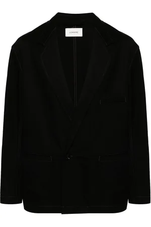 LEMAIRE Single-breasted cotton twill blazer