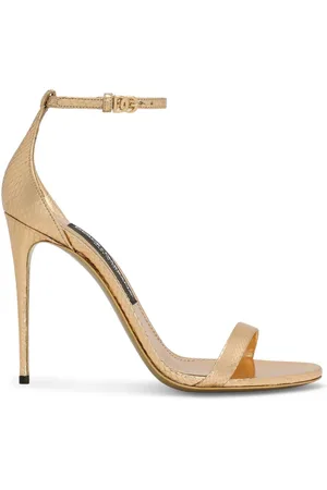 Dolce & Gabbana 105mm Keira leather sandals