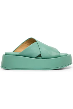 MARSÈLL Piattaforma leather platform sandals