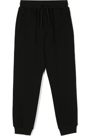 Dolce & Gabbana Logo-patch cotton track pants