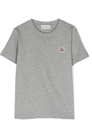 Moncler Logo-patch mélange T-shirt