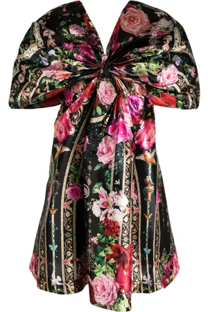 Camilla Reservation For Love silk minidress