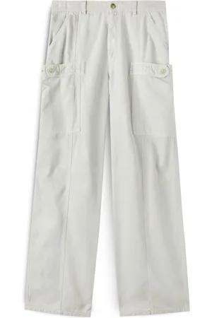 Palm Angels Patch-pocket wide-leg trousers