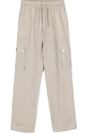 Dolce & Gabbana Drawstring linen trousers