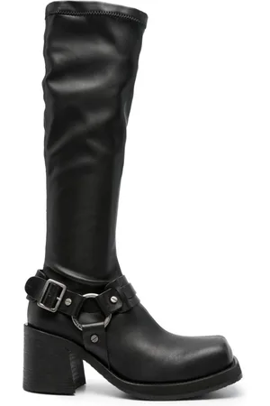 Acne Studios 80mm square-toe leather boots