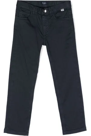 Il gufo Slim-cut cotton trousers