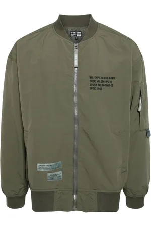 Izzue MA1 logo-appliqué bomber jacket