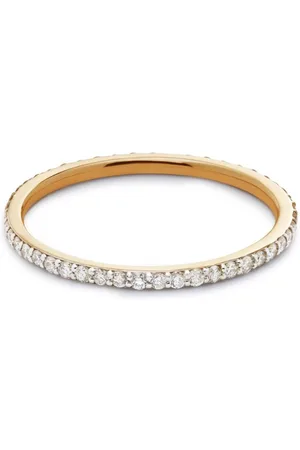 Monica Vinader 14kt yellow diamond ring