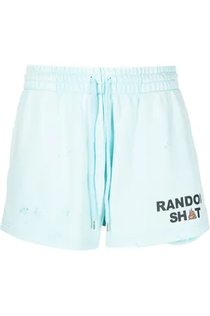 Natasha Zinko Drawstring cotton track shorts