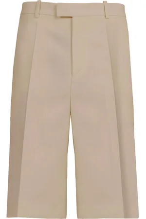 Salvatore Ferragamo Pressed-crease bermuda shorts