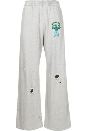 Natasha Zinko Logo-print cotton track pants