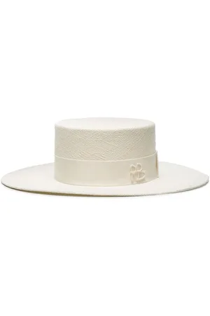 Ruslan Baginskiy Double-chain strap boater hat
