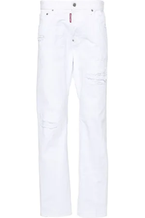 Dsquared2 642 cotton straight jeans