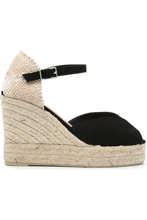 Castaner Bianca 105mm woven-raffia espadrilles