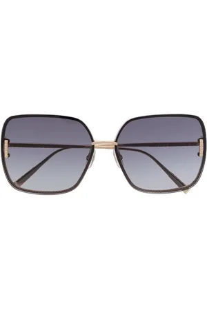 Chopard Square-frame tinted sunglasses