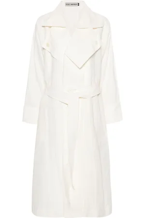Issey Miyake Shaped Membrane trench coat