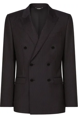 Dolce & Gabbana Striped double-breasted two-piece suit