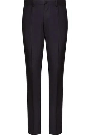 Dolce & Gabbana Slim-cut striped trousers