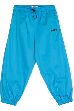 Msgm Logo-embroidered track pants