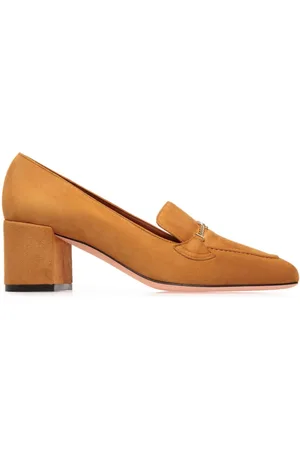 Bally Daily Emblem 50mm suede pumps
