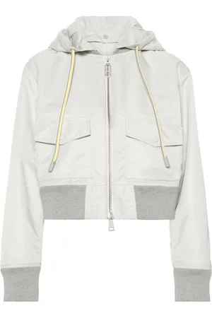 Moncler Briseo satin bomber jacket