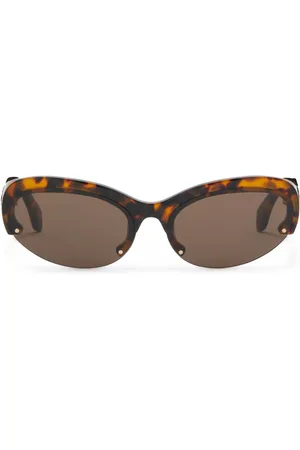 Palm Angels Palmdale oval-frame sunglasses