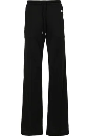 Courrèges Logo-patch jersey track pants