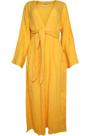 Mara Hoffman Blair V-neck cotton maxi dress