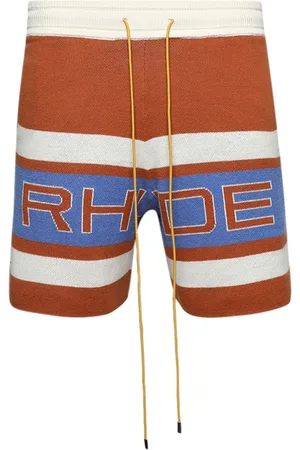 Rhude Panelled knit shorts