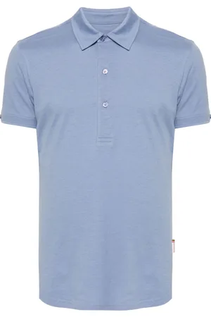 Orlebar Brown Sebastian cotton silk polo shirt