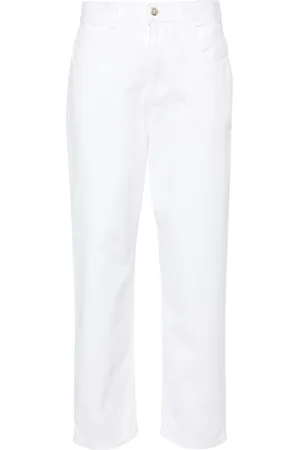 Moncler High-rise cropped jeans