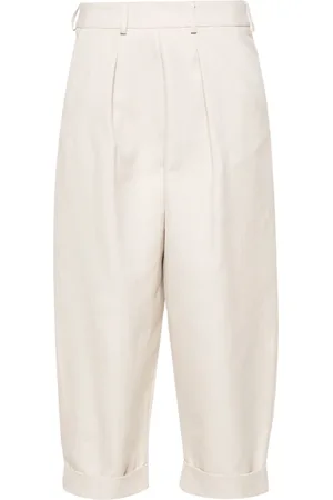 SOCIÉTÉ ANONYME De Flores cropped trousers