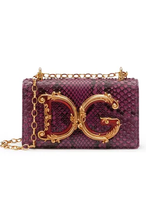 Dolce & Gabbana DG Girls leather phone bag