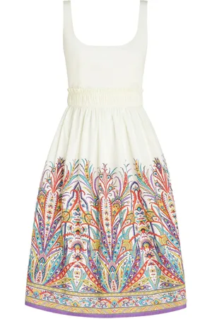 Etro Printed midi dress