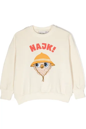 Mini Rodini Hike cartoon-print sweatshirt