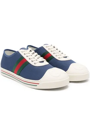 Gucci Web-Stripe canvas sneakers