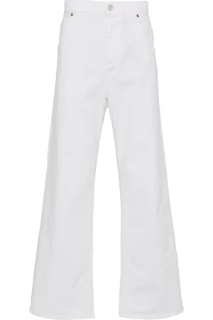 Etro Pegaso-embroidery straight-leg jeans