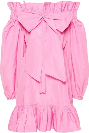 Patou Volume ruffled minidress