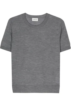 P.A.R.O.S.H. Fine-knit short-sleeve top