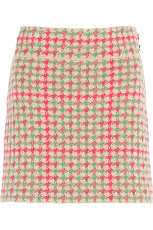 Barrie Cashmere-blend miniskirt