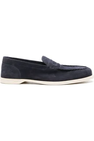 JOHN LOBB Pace suede loafers